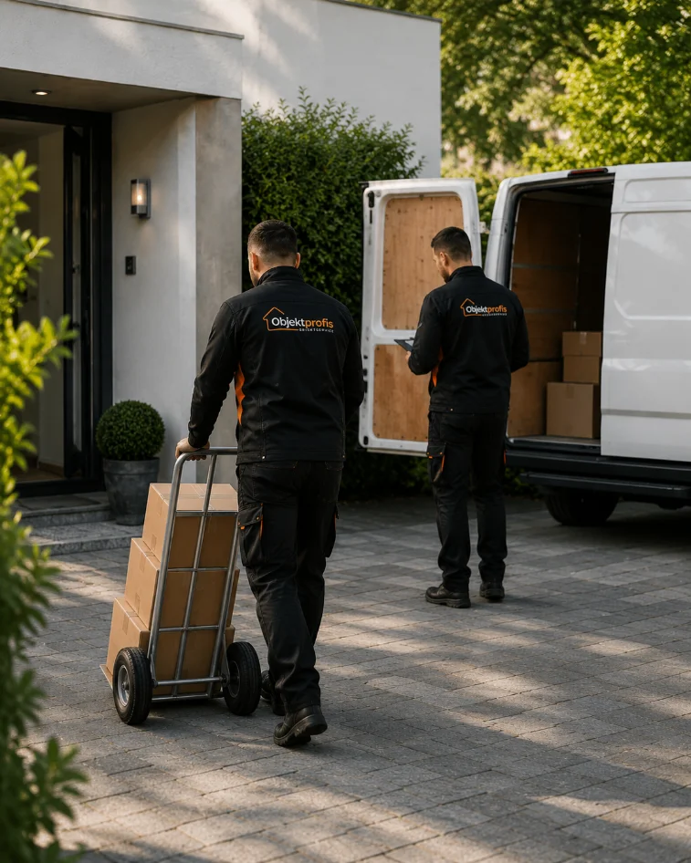 Die Objekt Profis – Team vor Ort